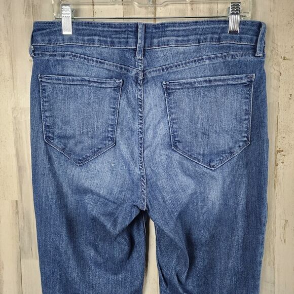 NYDJ Alina Ankle Denim Jeans Blue Size 12 - Picture 7 of 10
